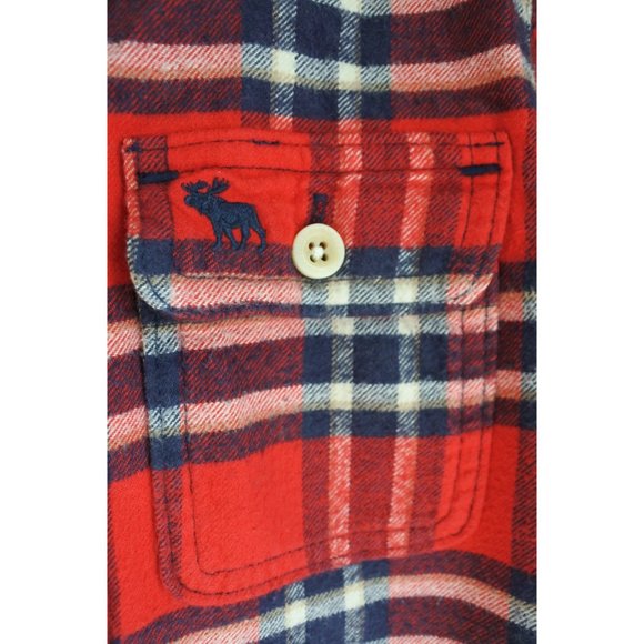 ABERCROMBIE KIDS flannel shirt size M/8 - Picture 4 of 7